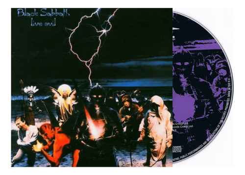 Cd Black Sabbath - Live Evil - Importado Black Sabbath