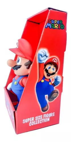 Kit Boneco Sonic 26cm e Super Mario 22cm Articulados Super