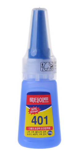 Glue 401 Rapid Fix Instant Fast Adhesive.botella 0.71 Oz Ma
