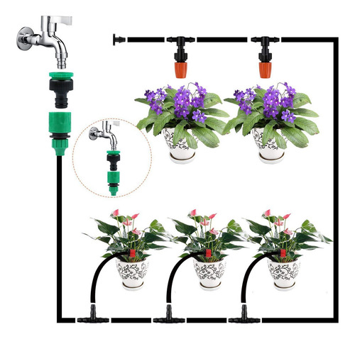 Bebedero Automático De Flores Diy Ajustable 149 Piezas