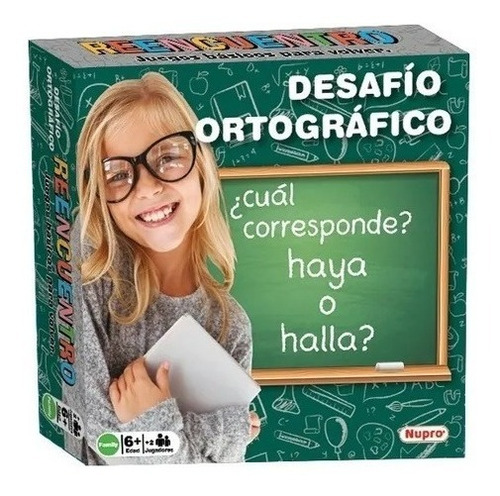 Juego Didáctico Desafío Ortográfico Para +6 Años Tribilinbb 