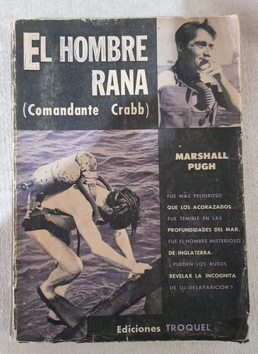 El Hombre Rana - Comandante Crabb - Marshall Pugh - Troquel