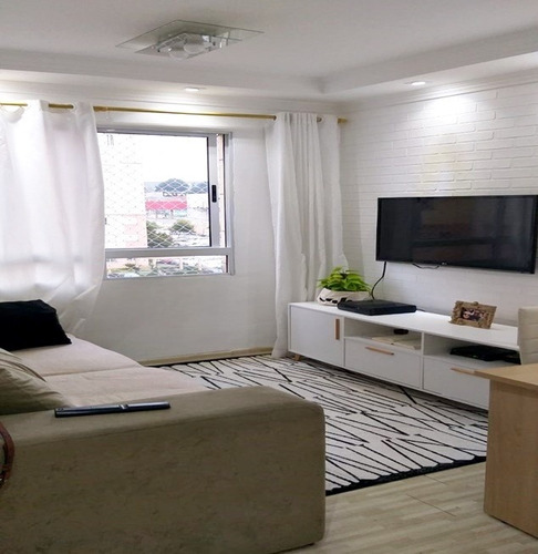 Imagem 1 de 14 de Apartamento Único 45m² 2 Dormitórios, Aceita Financiamento