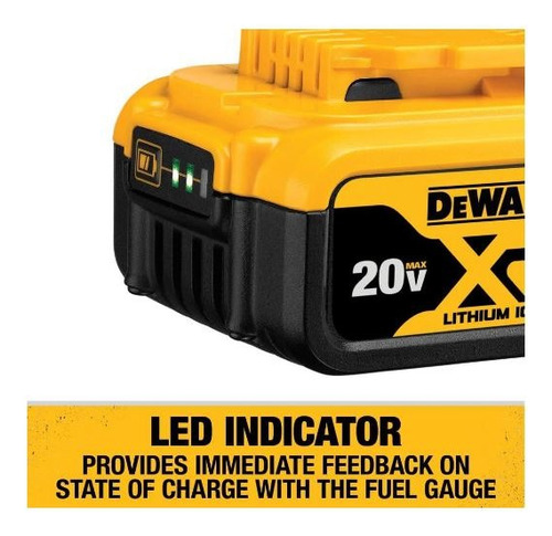 Dewalt Dcb205 Batería Litio Max Xr 20v 5ah (pack 1)