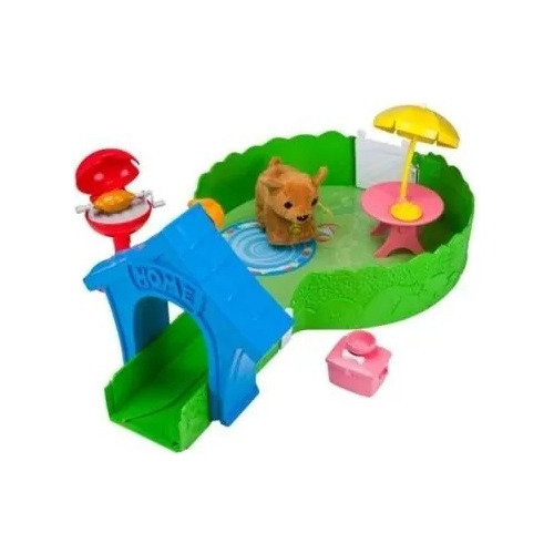 Zhu Zhu Pets Playtime Backyard Bbq (no Incluye Hamster)