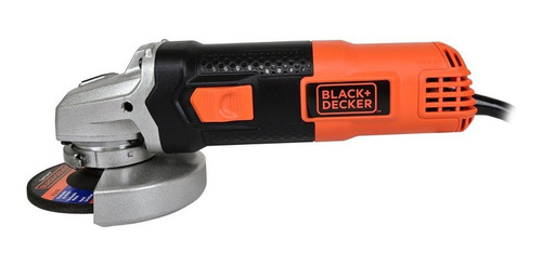 Imagen 2 de 3 de Esmeriladora angular Black+Decker G720P de 60 Hz color naranja 820 W 120 V + accesorios