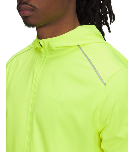 Chamarra Para Correr Under Armour Launch Hooded De Hombre