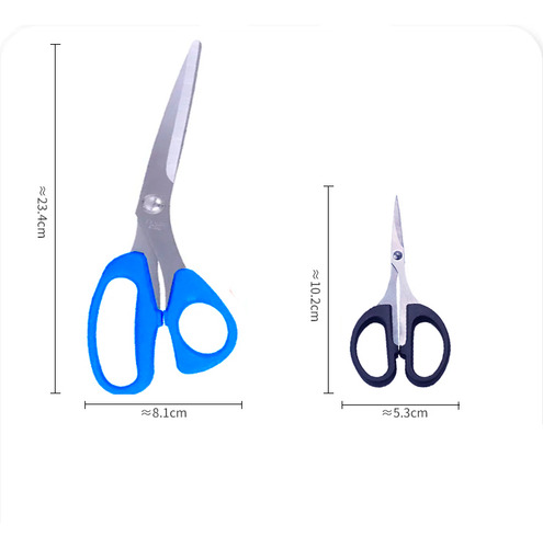Set De Tijeras De Precisión Manualidades Costura 23 Y 10cm