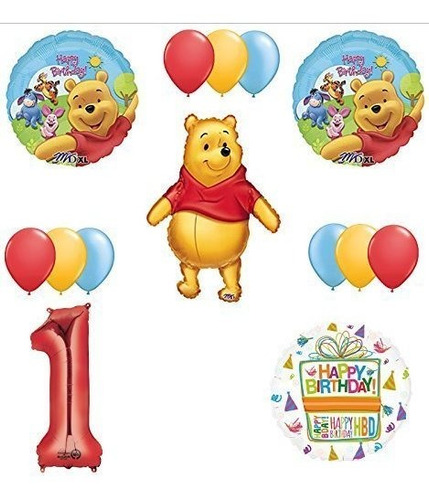 Mayflower  Products Winnie The Pooh 1 R Cumpleaños