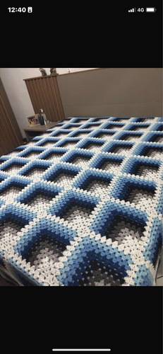 Colchas E Toalhas Em Crochê Artesanal