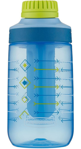 Botella Rubbermaid De Hidratación Chug 414cc Azul C Diseños