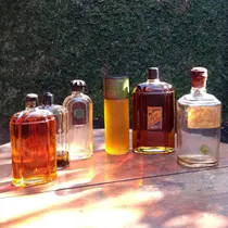 Comprar Coleção Com 6 Vidros De Perfumes Antigos A Maioria Art-decô