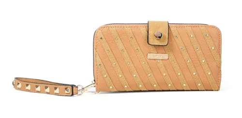Billetera Mujer Fichero Valti Tacha Lima I377 Maple Envio