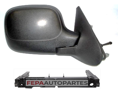 Cacha Espejo Exterior Peugeot Partner 98/09 C/ Control Negro