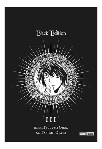 Death Note Black Edition N.3 Panini Manga Español Colección