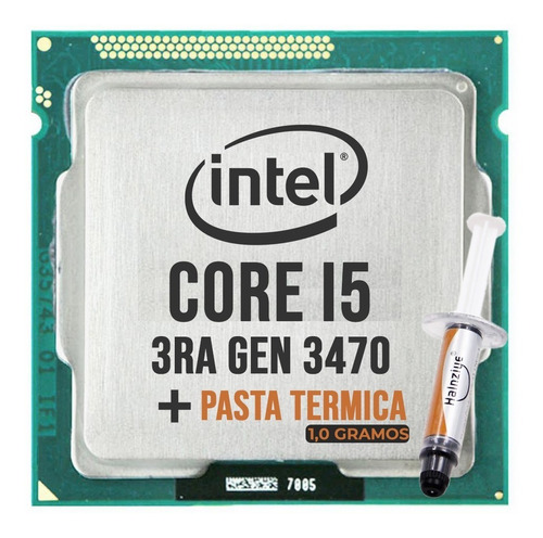 Procesador Core I5 3470 Socket 1155 3ra Generacion Intel (Reacondicionado)