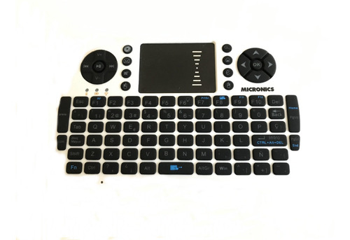 Mini Teclado Touch Inalámbrico Mic K303 Android, Smart Tv