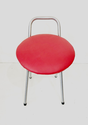 Imagen 2 de 6 de Silla Banqueta Banquito Taburete Plegable Caño Camping