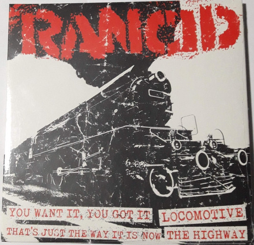 Rancid - You Want It ( Vinilo 7 Usa ) Nuevo No Cd Ni Tape 