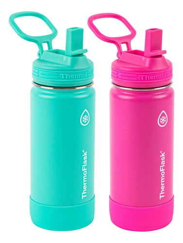 Thermoflask - Botellas De Agua De Acero Inoxidable Con Aisla