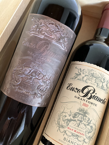 Vino Enzo Bianchi Gran Malbec X Pallarols + Gran Corte. X2.