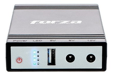 Imagen 2 de 10 de Mini Ups Forza Dc-140 Protección Power Bank P/modems 14w Usb
