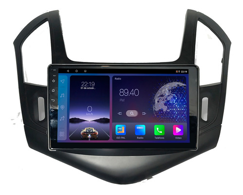 Stereo Android Gps Chevrolet Cruze 13-15 2+64 Camara