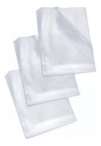 Envelope Plastico A4 Fino Pacote Com 50 Unidades Ref 463 