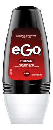 Desodorante Antitranspirante Ego Force Roll On 45 Ml Fragancia Neutro