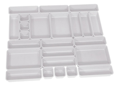 Organizador De Cajones De 24 Piezas, Bandeja Versátil De