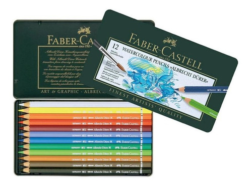 Lapices Acuarelables Color Albrecht Durer X12 Faber Castell