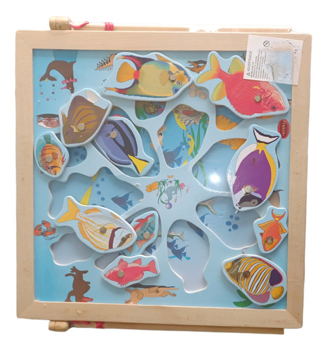 Juego De Pesca Milagrosa De Madera Juego Para Niños