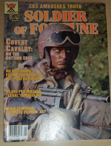 Revista Soldier Of Fortune N°5 Mayo De 1992 Inglés