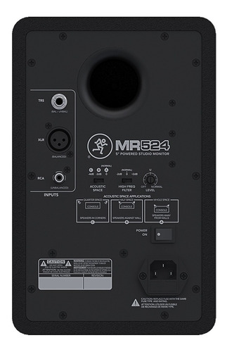 Imagen 4 de 8 de Monitores De Estudio Mackie Mr524