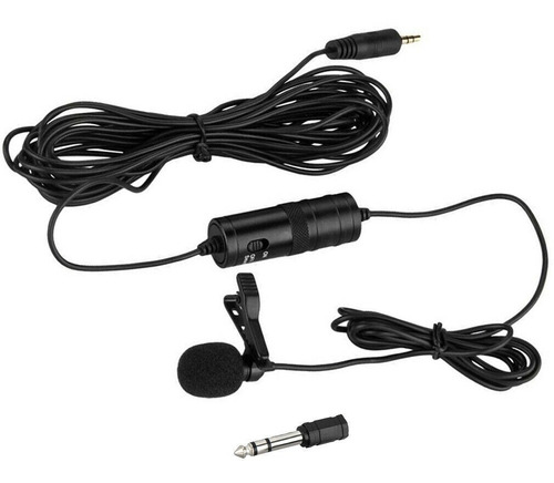 Microfono Lavalier Solapa Boya By-m1 Para Dslr Y Videocamara