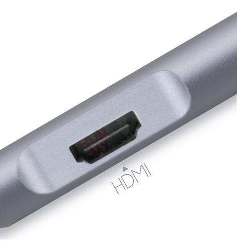 Adaptador Usb Tipo C 5 En 1 Usb 3.0 Hdmi 4k Sd Micro Sd Tf