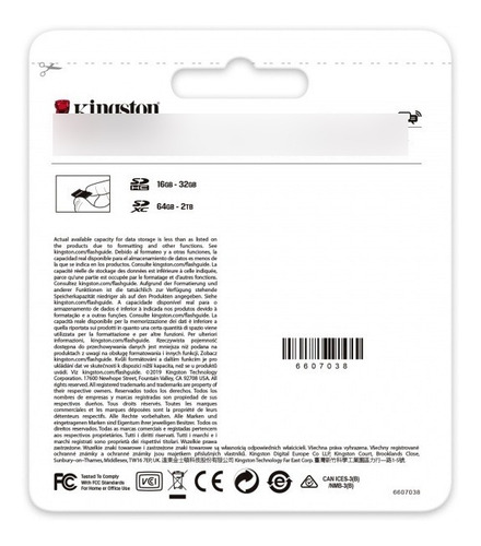 Memoria Flash Kingston Canvas Go! Plus 64gb Sdxc Uhs-i