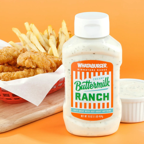 Whataburger Aderezos Ranch, Honey Mustard Y Patty Melt 4pack