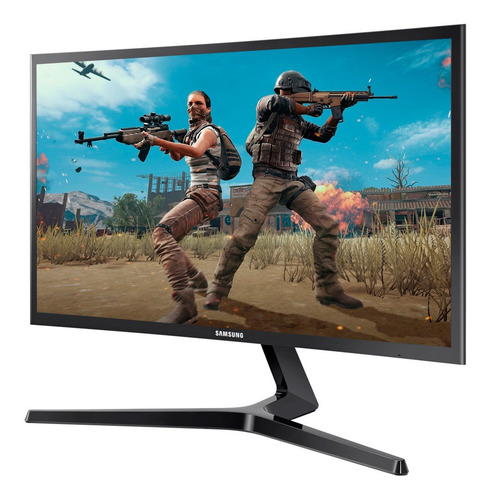 Monitor Samsung Gamer Curvo 24 Rg50 144hz Amd Freesync Color Negro