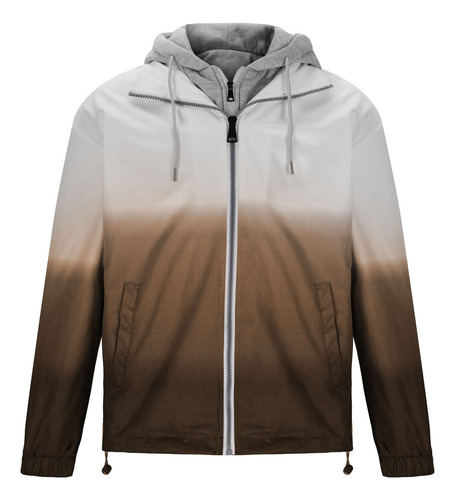 Chaqueta R Para Hombre Con Bolsillo De Doble Cara, Casual, H