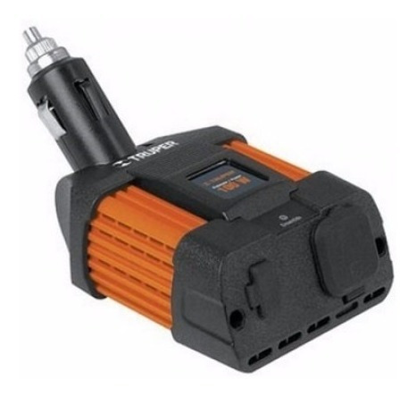 Inversor De Corriente Para Coche C Usb 100w Conecta 127v