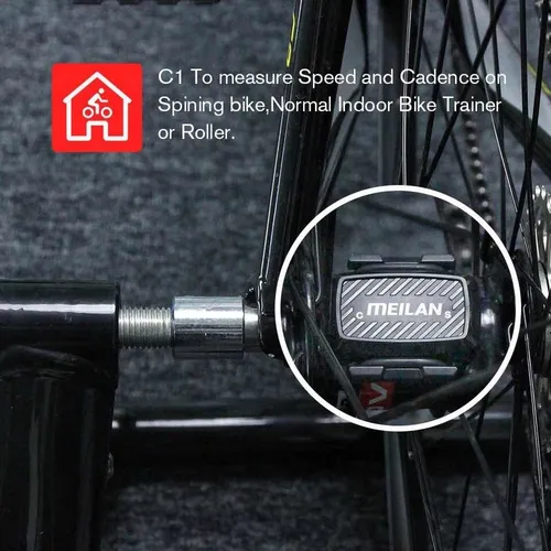 Sensor De Cadencia O Velocidad Meilan C1 Ant+ Zwift Bkool