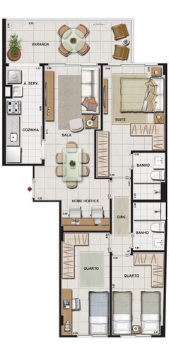 Imagem 10 de 11 de Apartamento À Venda No Bairro Maracanã - Rio De Janeiro/rj - O-18698-31206