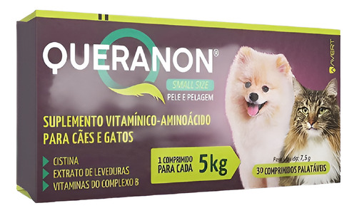 Kit C/3 Queranon Small Size Comp. Pelo E Pelagem