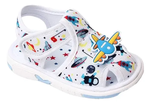 Sandalias Con Sonido Para Niñas Y Niños, Antideslizantes En