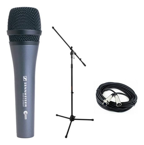 Micrófono Vocal De Mano Dinámico Sennheiser E835 Con Solo...