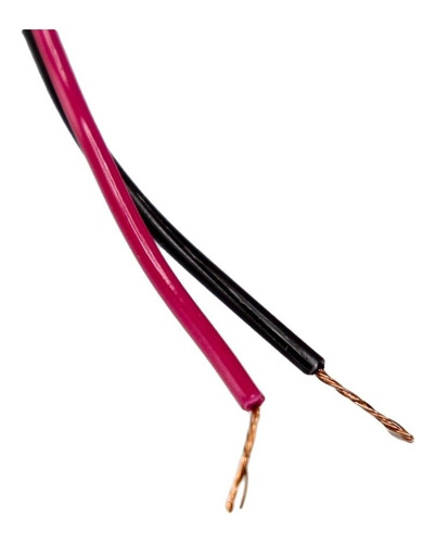 Cable Bafle Bipolar Parlante Cobre 2 X 0.25mm N/r X 10m Htec