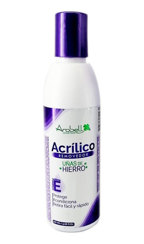 Arobell Removedor De Acrilico X 120 Ml