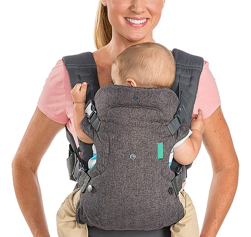 Mochila Portabebé Para Bebés 4 En 1, Convertible, Toalla Par