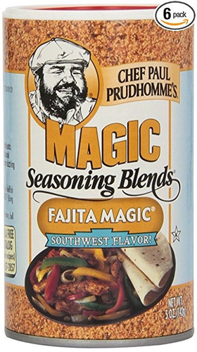 Magia Condimento Para Fajitas Magia, Botes De 5 Onzas (paque